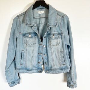 Ci Sono Light Wash Denim Jacket